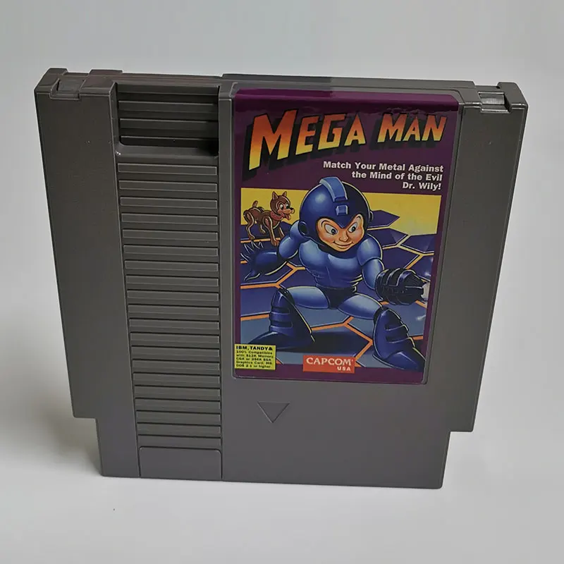 

Мультиигровой картридж Megaman для 8-битной игровой консоли NES NTSC и PAL