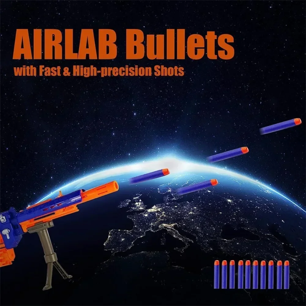 1000-50 шт. голубые запасные дротики с одним отверстием для бластера Nerf N-Strike Elite