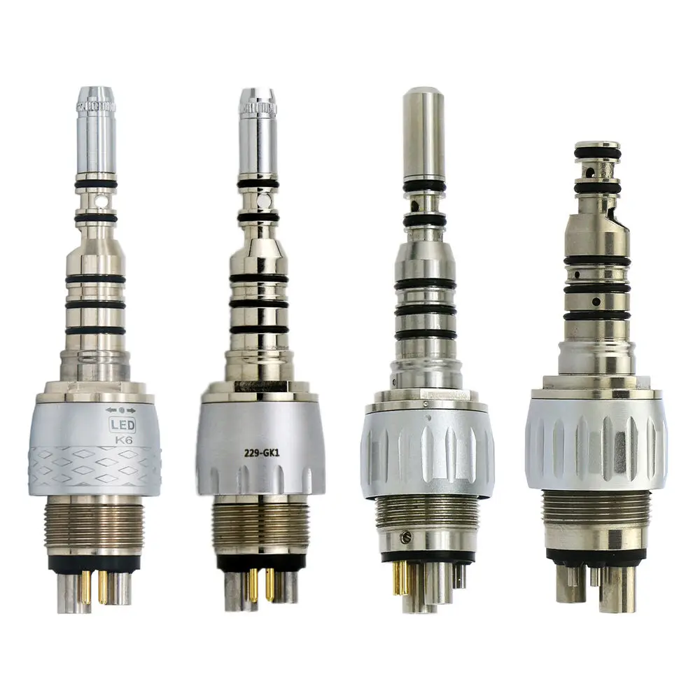 

Dental LED Quick Coupling 4/6Holes Fit KAVO High Speed Fiber Optic Handpiece