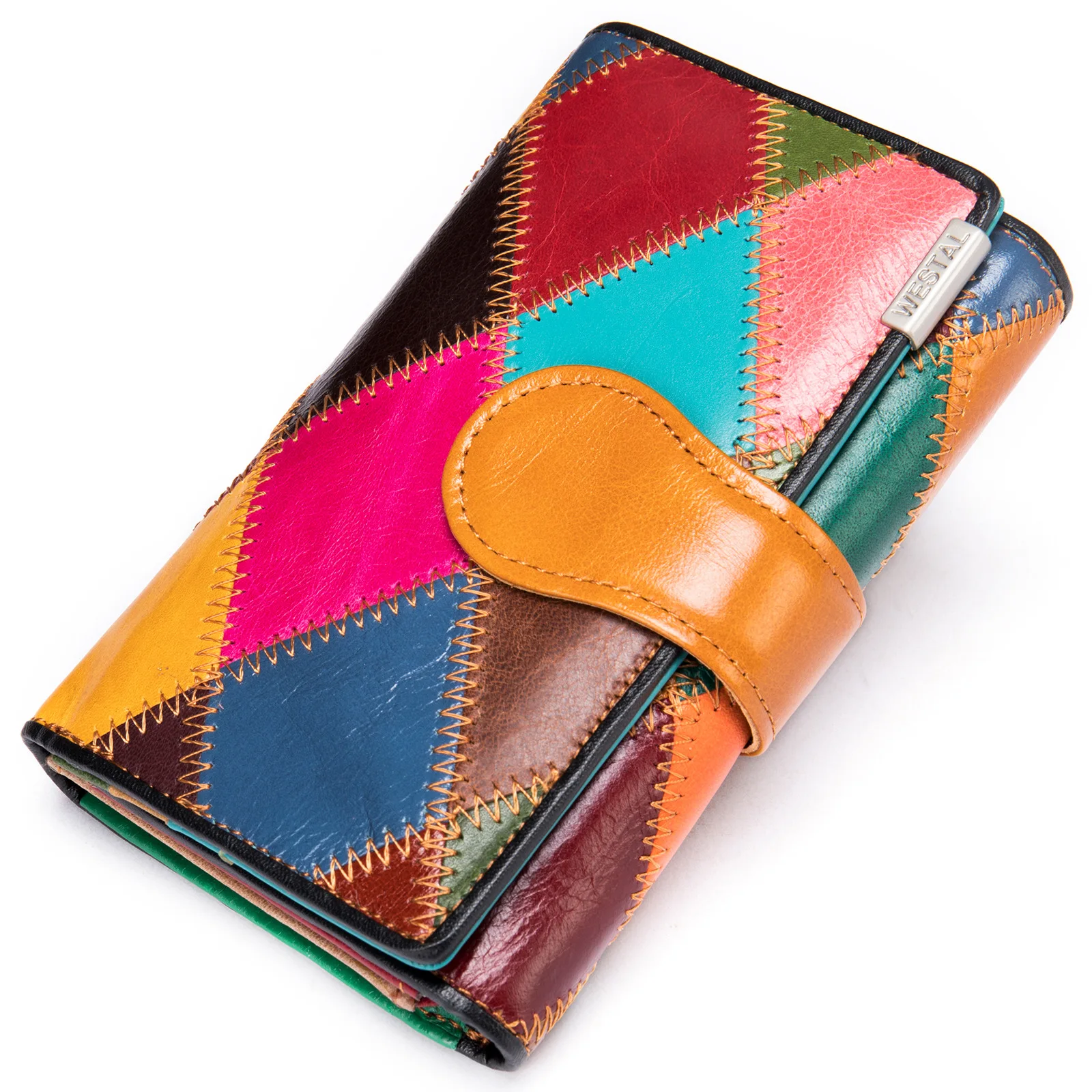 

Luxury Women Wallets Fashion Hasp Leather multicolor Wallet Female Purse Clutch Money Women Wallet Coin Purse