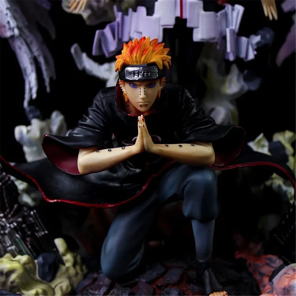 Фото 37 см аниме Kizuna Relation Akatsuki Konan Pain Susanoo Ver. GK ПВХ фигурка статуя Коллекционная модель детские игрушки куклы подарки №3