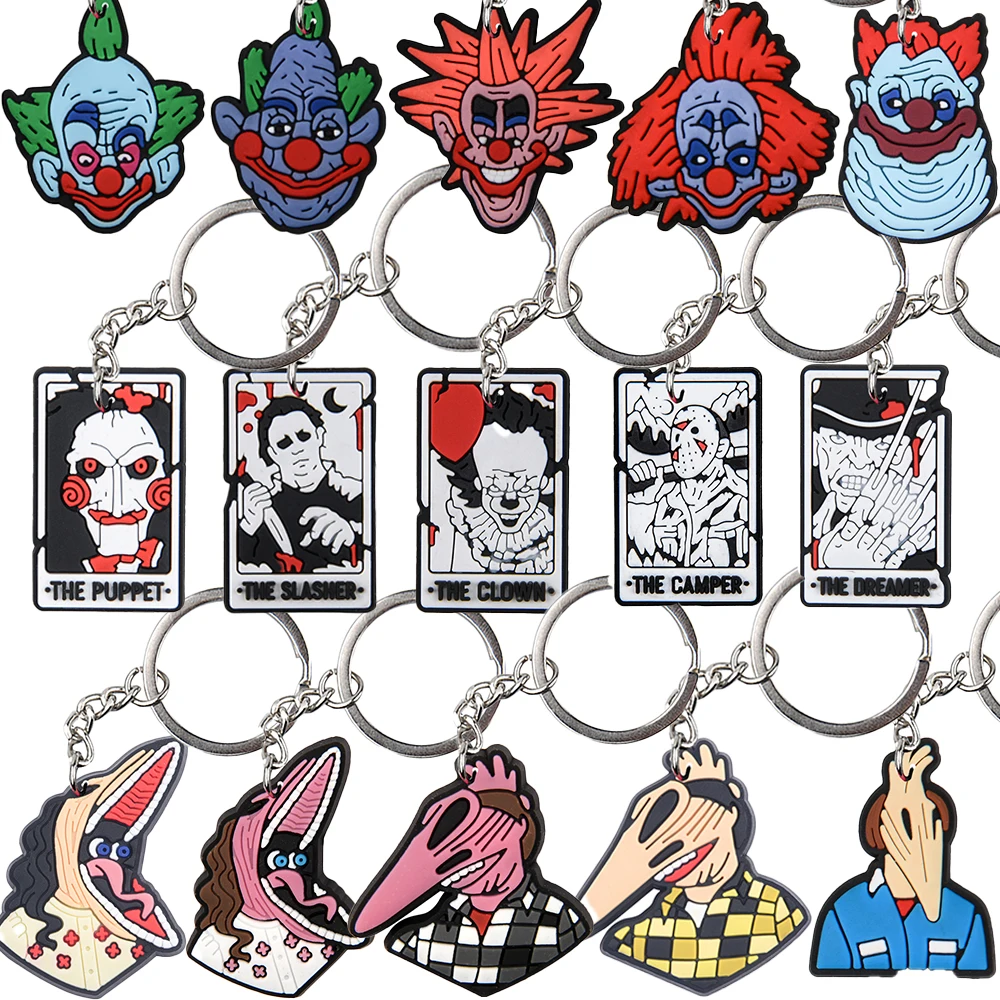 5 шт. брелки для ключей в виде фильмов ужасы