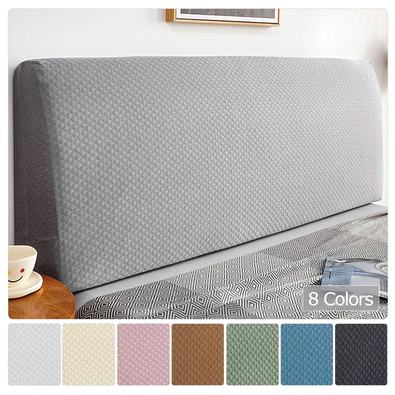 

Jacquard Fabric Head Cover Modern Beautiful Soft Headboard Cover Scratch All Inclusive Head Covers For Hotel Home Bedroom Decor