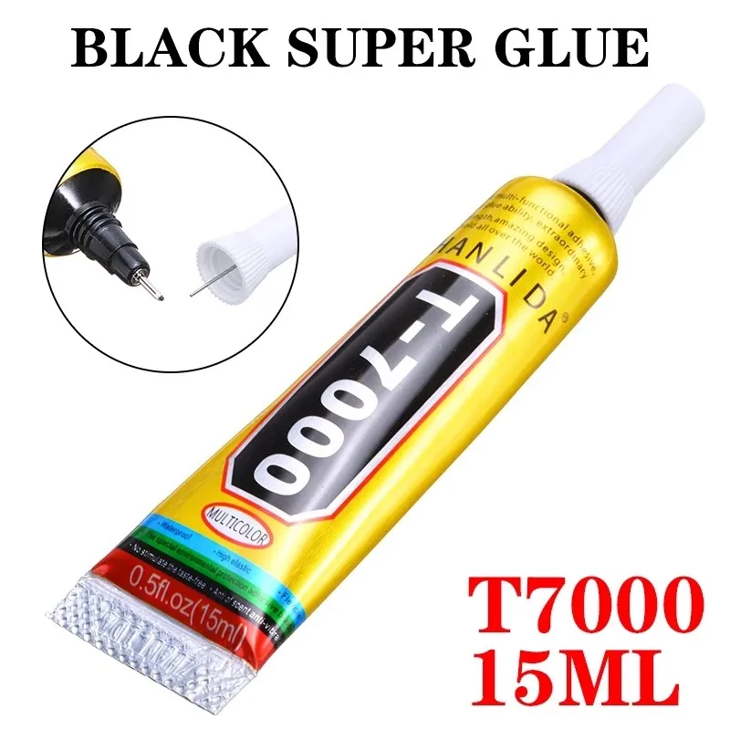 

1Pc 15/50ml T-7000 Glue Repair CellPhone Jewelry Multi-purpose Glue Adhesive Self-contained Needle Toothpaste Glue Repair Tool