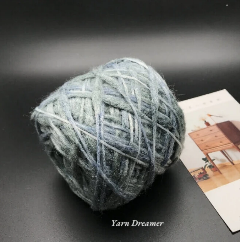 4 цвета-необычная крупная пряжа 100г толстая для вязания крючком нитки руками