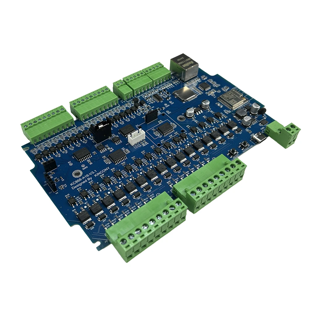 Модуль GPIO KinCony KC868-A16v3 ESP32-S3 на 16 каналов для ESPHome, Home Assistant, MQTT, HTTP, Modbus (art.: 3920db374ff78) - 3920db374ff78