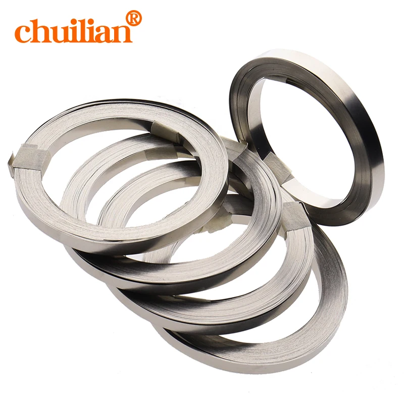 

Лента из чистого никеля 0,2 мм для точечной сварки, 10 м