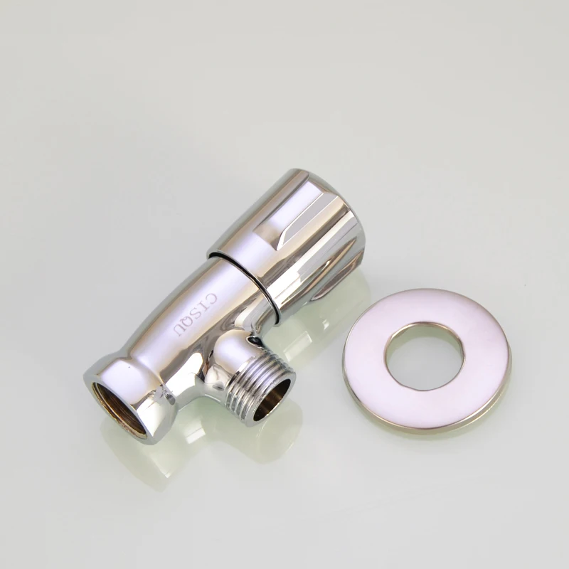 1 шт. треугольный клапан с внутренней и наружной резьбой 1/2 дюйма медный корпус