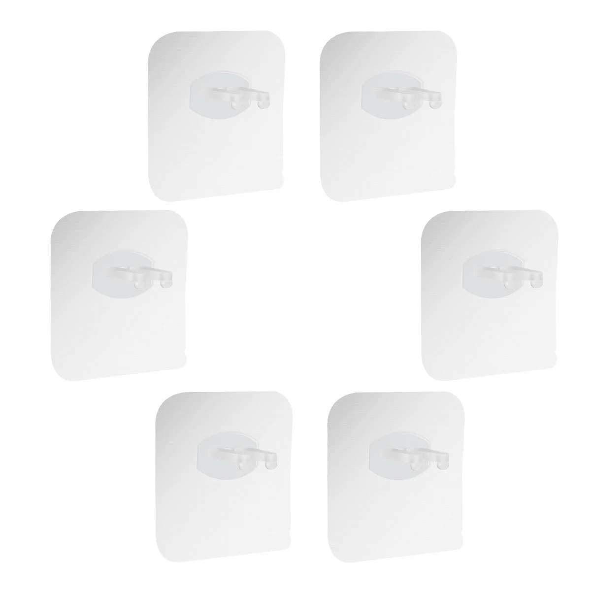 

Holders Wall Mounted Rack Plastic Self Adhesive Holder Multi-functional Punching Free Hooks
