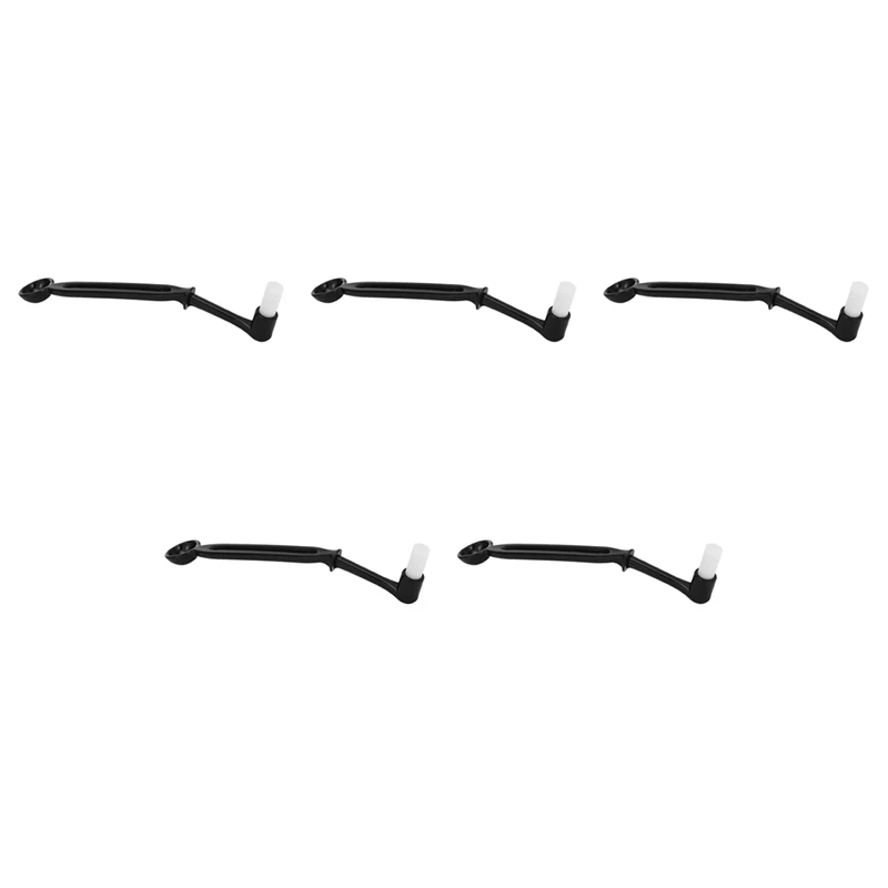 

5X 2 In 1 Coffee Machine Grouphead Cleaning Brush Spoon Angled Detergent Scoop