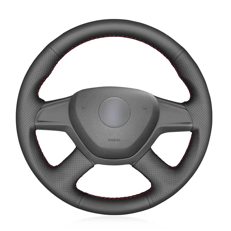 Черная кожа алькантары для Skoda Superb Octavia Roomster Citigo Fabia Rapid 2012-2019 автомобильные