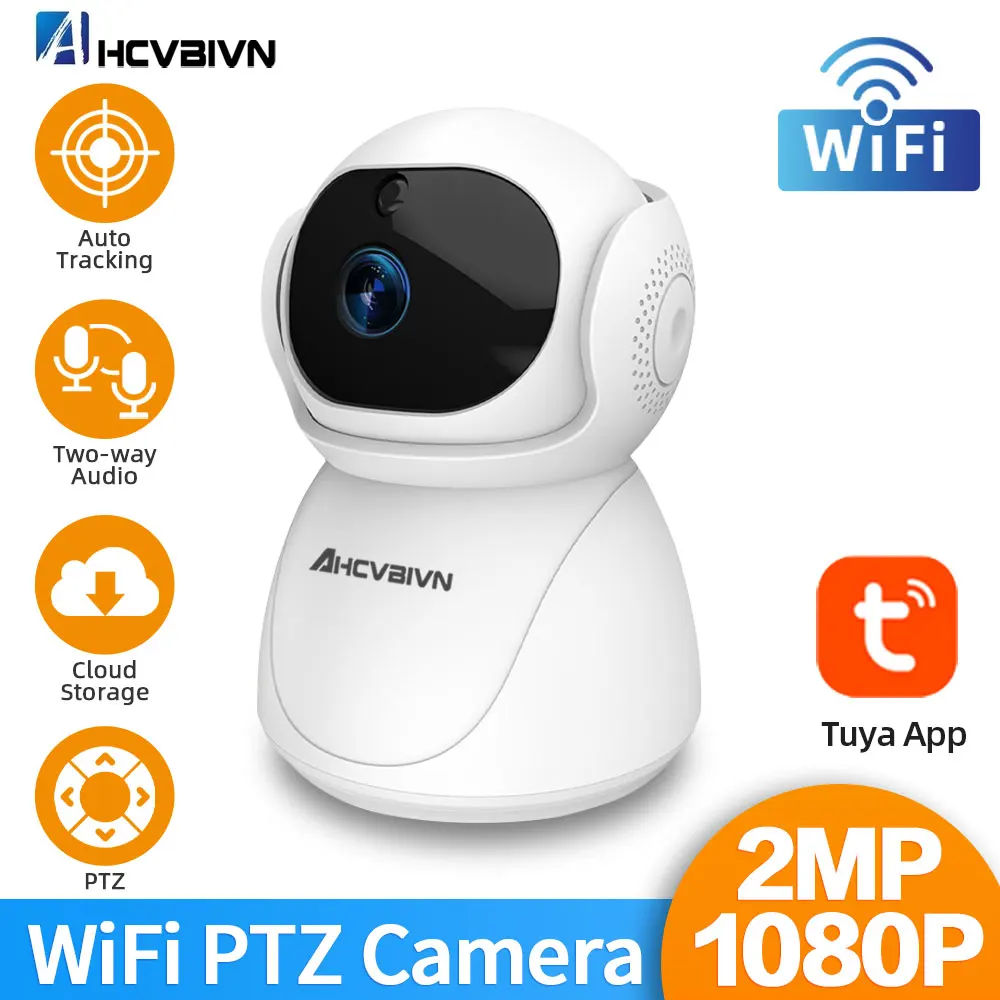 

Умная миниатюрная IP-камера с Wi-Fi, 1080P, 2 МП