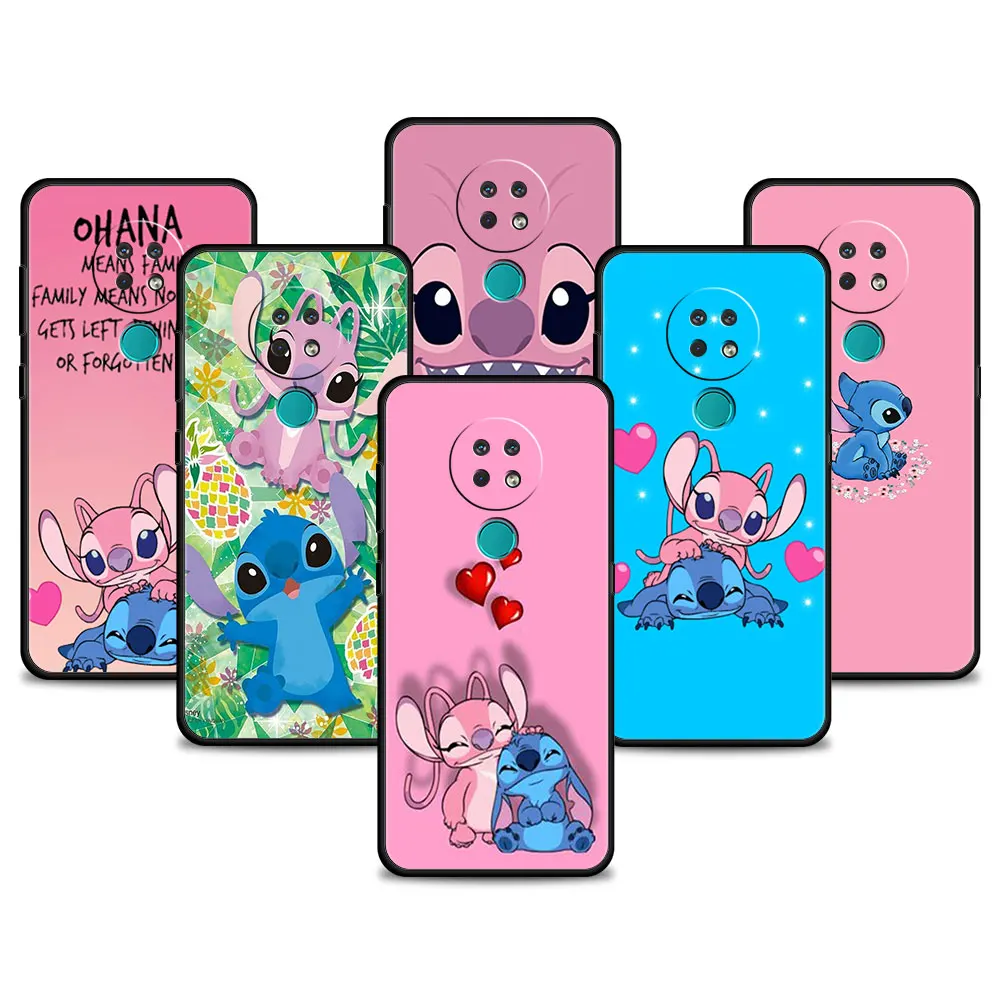 

Celulares Fundas For Nokia 3 2 5 8 7 2 2 4 1 5 X20 X10 G50 G11 G10 G20 Cartoon Disney Animation Lilo Stitch Para Shockproof