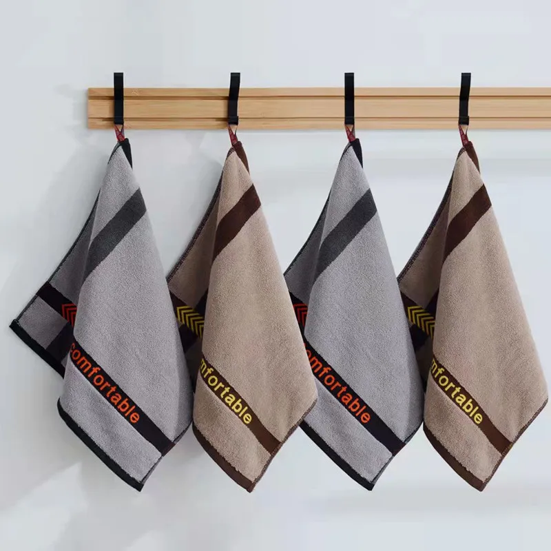 Полотенце для мытья лица мужчин высококачественное Большое Квадратное