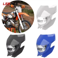leepee h4 motorcycle headlight dirt bike motocross headlamp universal for 2017 18 headligt exc xcf sx f smr enduro