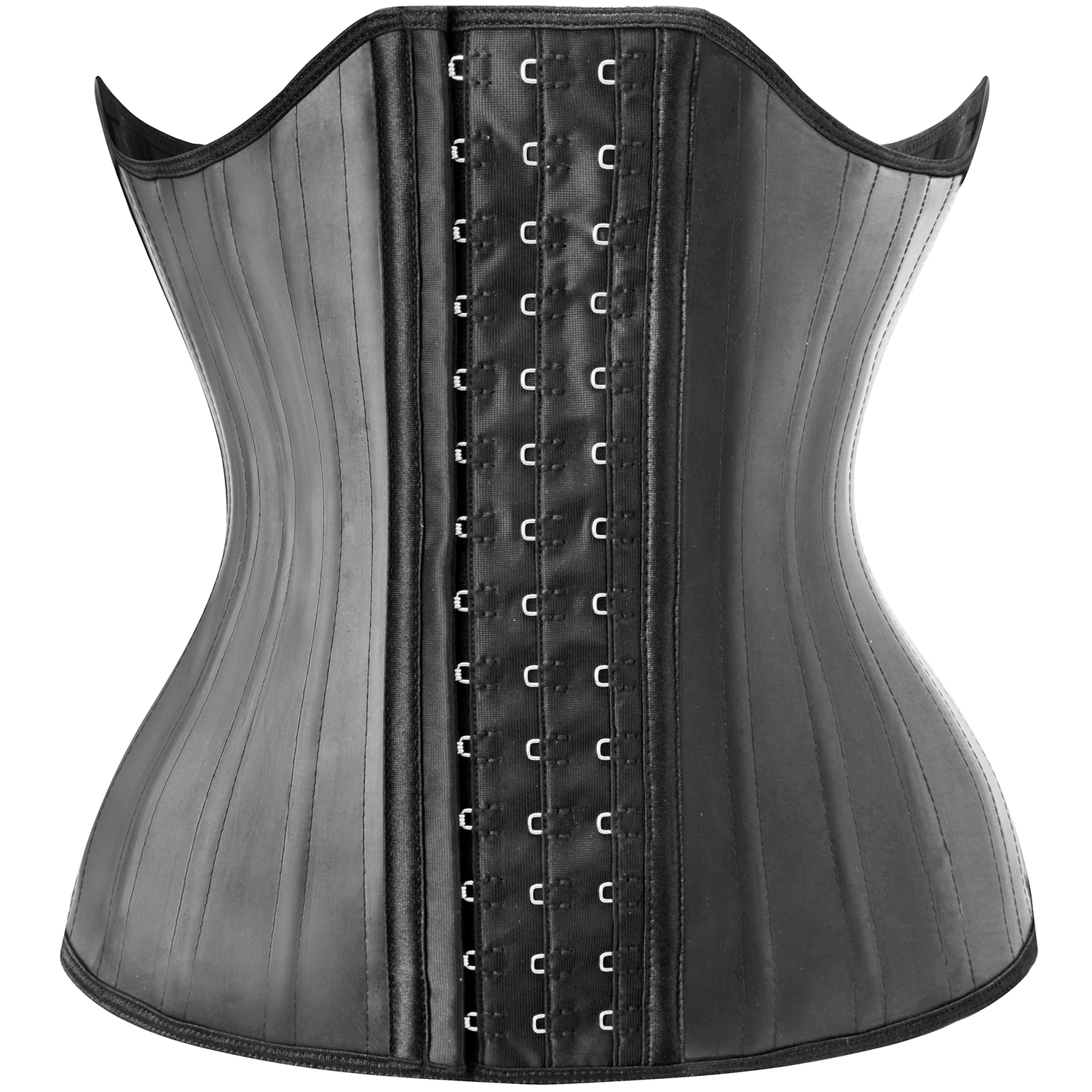 

Latex Waist Corsets Shapewear Women Waist Trainer Body Shaper 25 Steel Bone Belly Slimming Sheath Colombian Fajas Modeling Strap