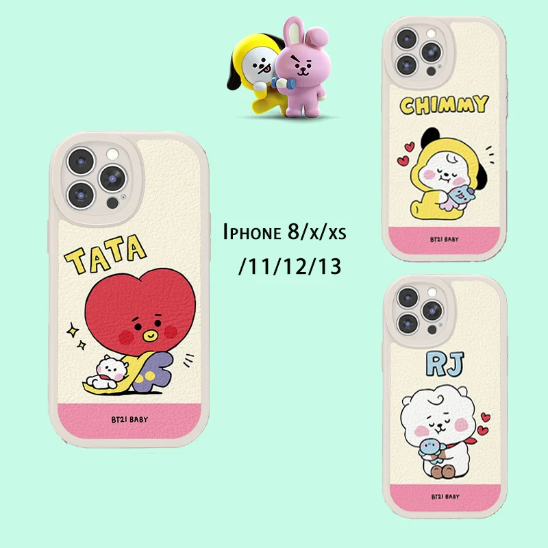 

Чехол для iPhone 12 13, Bt21, Tata Chimmy Rj, Apple, Android, корейский Idol