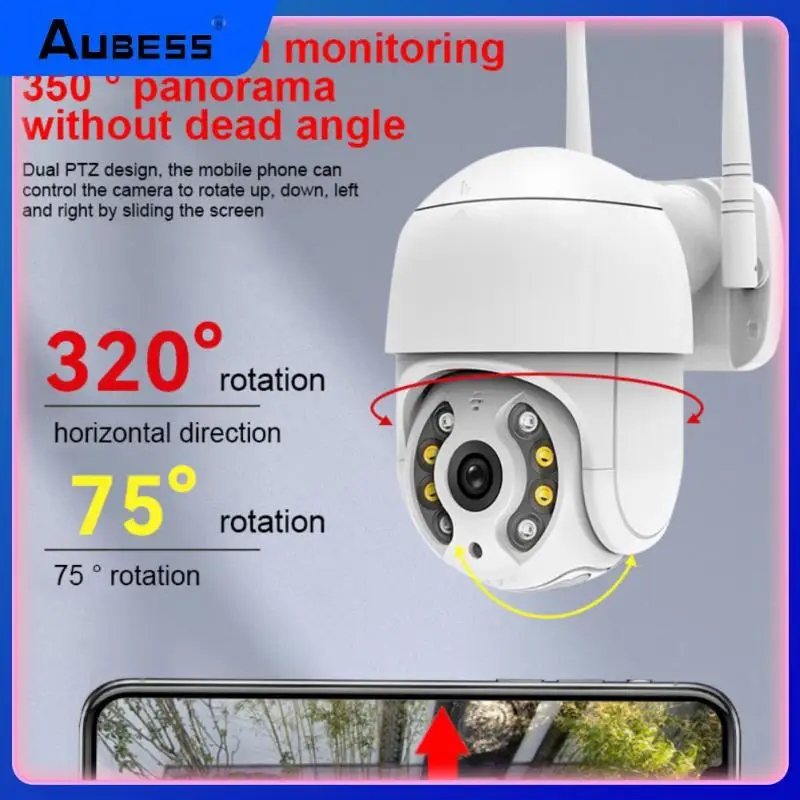 

Ip-камера 1080p Водонепроницаемая беспроводная с поддержкой Wi-Fi, 2 МП
