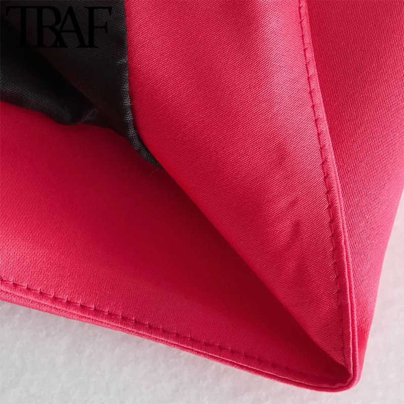 Шорты-бермуды женские плиссированные с завышенной талией и молнией сзади |