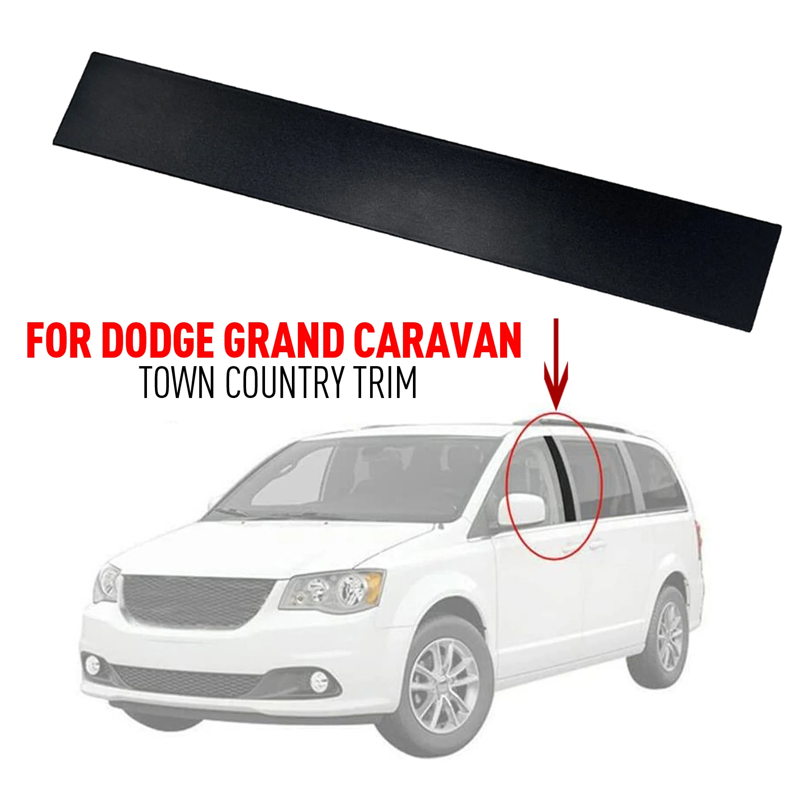 

1 шт., накладка на переднюю левую и правую дверь для водителя Dodge 2008-2020