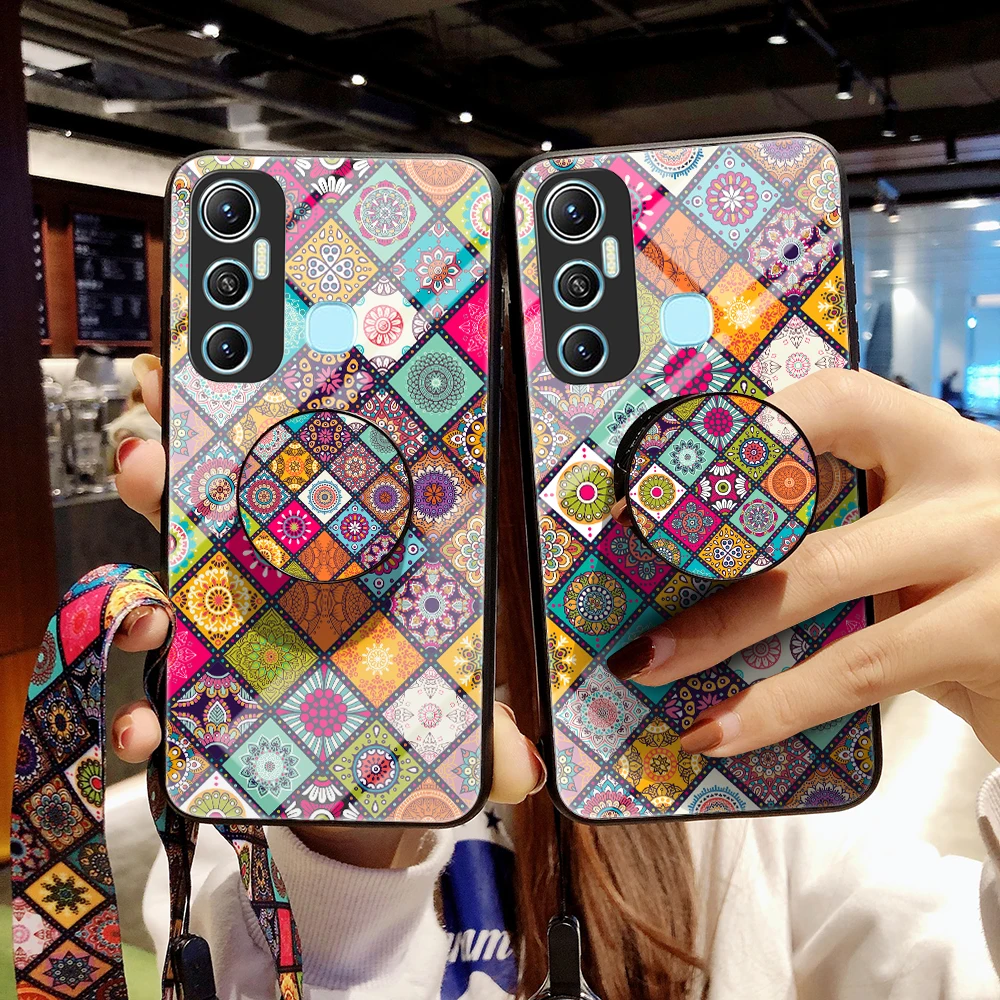 for infinix hot 11s note 10 pro colorfull phone case cover free global shipping