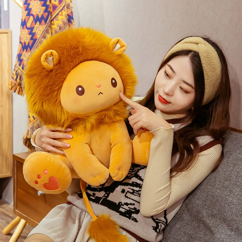 

Zqswkl 25/40cm lion doll plush toys pillow hugs animal stuffed toys for girls christmas birthday gift to girlfriend soft child