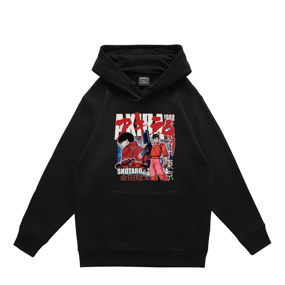 

2022 New Hoodies Japan Anime Akira Neo Tokyo Comics Print Hoodie Men Women Pullover College Teen Tracksuit Hooded Sweatshirt Man