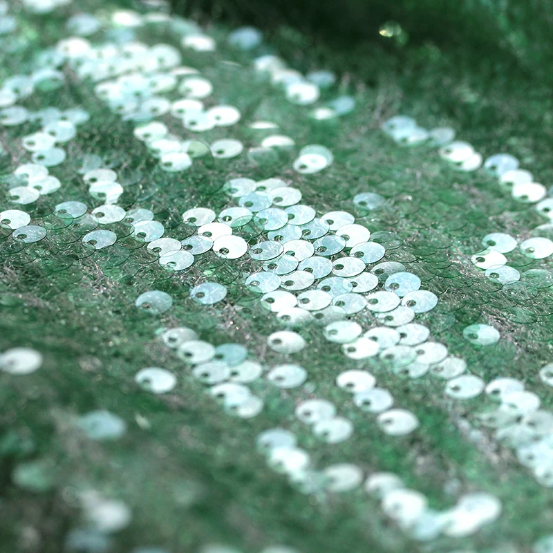 Сетчатая юбка с блестками и пайетками Оригинальная дизайнерская ткань оптовая