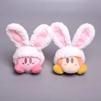 japanese cartoons animation rabbit ears headgear kirby tile duodi cute plush doll pendant bag hanging ornaments sanrio plush