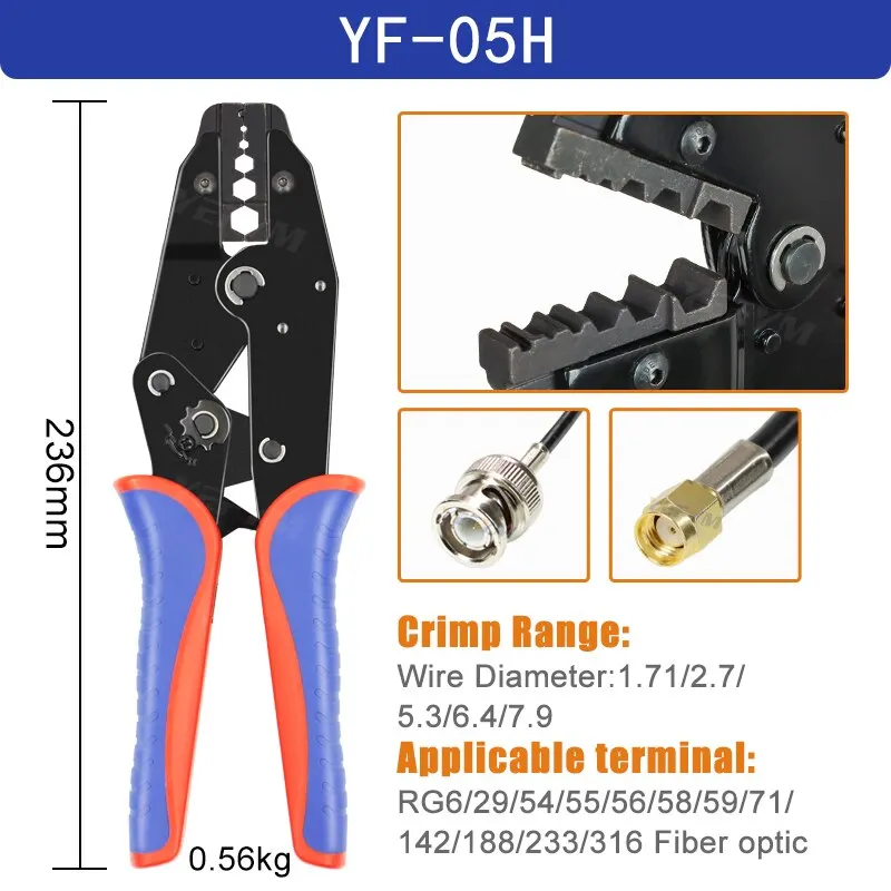 

Компрессионные клещи YF-05H