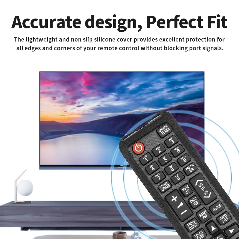 Противоударный силиконовый чехол для пульта Samsung
