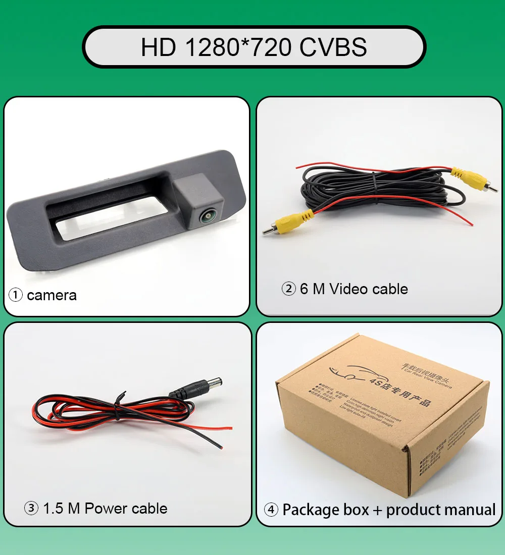 

AHD 1080P 170 ° Камера заднего вида с ручкой багажника для Mercedes Benz GLA Class A180 A200 A260 Class GLC X253 C253 250 300 350 2015 ~ 2022