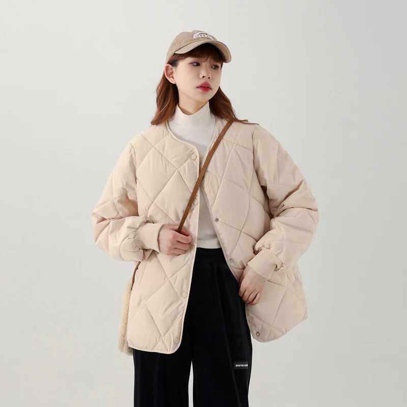 

MEXZT Streetwear Women Harajuku Warm Thick Winter Coat Korean Baseball Uniform Cotton Padded Down Jacket Clothes Lady Parkas