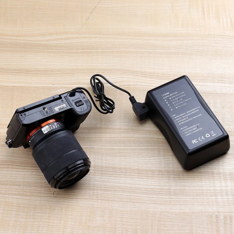 

V-Mount D-Tap to NP-FW50 for Dc Coupler Power Dummy Coiled Cable for A51