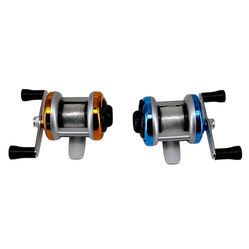 

Fishing Reel Mini Metal Bait Casting Spinning Reel Ice Fishing Reel Fish Water Wheel Baitcast Roller 1BB bearing 3.0:1Gesr Ratio