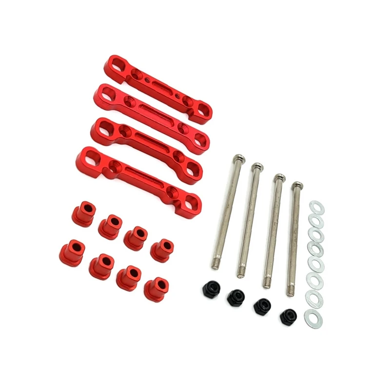 

Metal Reinforced Swing Arm Fixed Screw Pin With Shaft Sleeve For Wltoys 104001 104002 104072 1/10 RC Car Parts