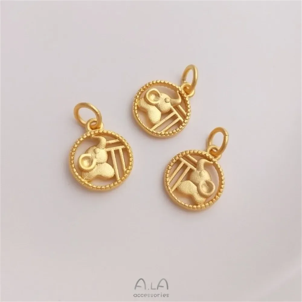 Вьетнам Ша Цзинь Чжао Cai Нафу маленькая подвесная бирка Lucky Bag кулон DIY браслет