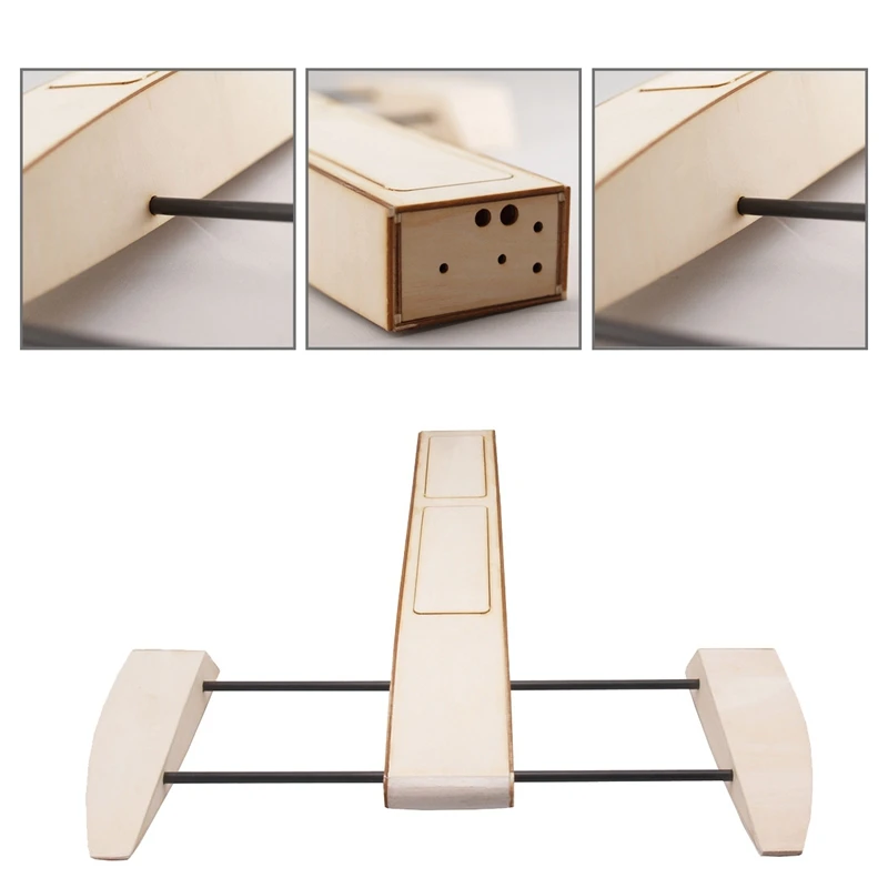 Скоростная лодка на радиоуправлении деревянная скоростная Sponson Outrigger наборы