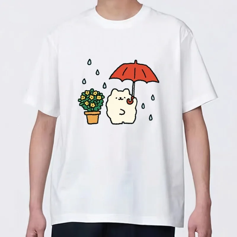 Midjourneys Art T Shirt Men Couple Combination Clothes Short Sleeve Collar Fashion woman Cotton
