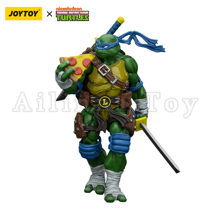 Фото [PRE-ORDER] JOYTOY 1/18 Фигурка Черепашки-Michelangelo Donatello Leonardo Raphael Перевыпускная версия Аниме-игрушка №5