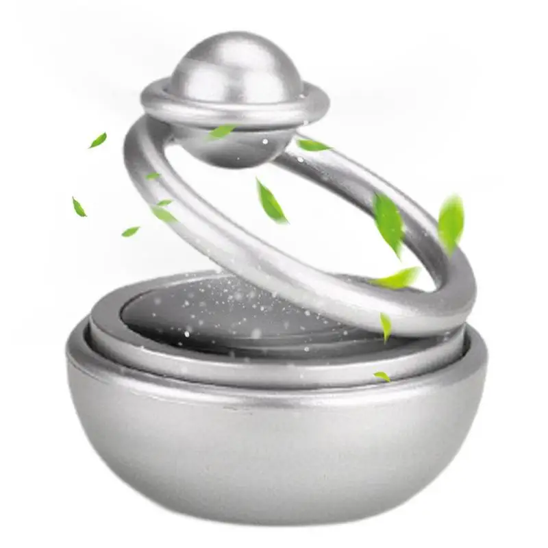 

Car Solar Air Fresheners Spin Interstellar Solar Rotating Car Air Fragrance Car Perfume Decor Long-Lasting Fragrance For Car