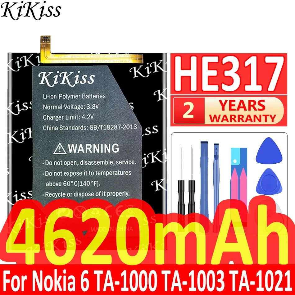HE328 LC-620 HE347 HE317 HE316 HE335 HE344 HE345 HE353 HE321 HE336 WT330 Аккумулятор для Nokia 9 8.1 8 7.2 7 7.1 6 5 4.2 Plus 2018