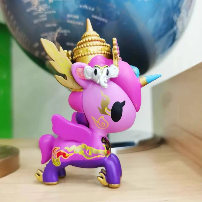 Оригинальная коллекционная игрушка Tokidoki Unicorno Series 7 Botanical Unicorno Series Picnic Party Unicorno (снята с производства) для декора дома (art.: 3920dc9d2326d) - 3920dc9d2326d