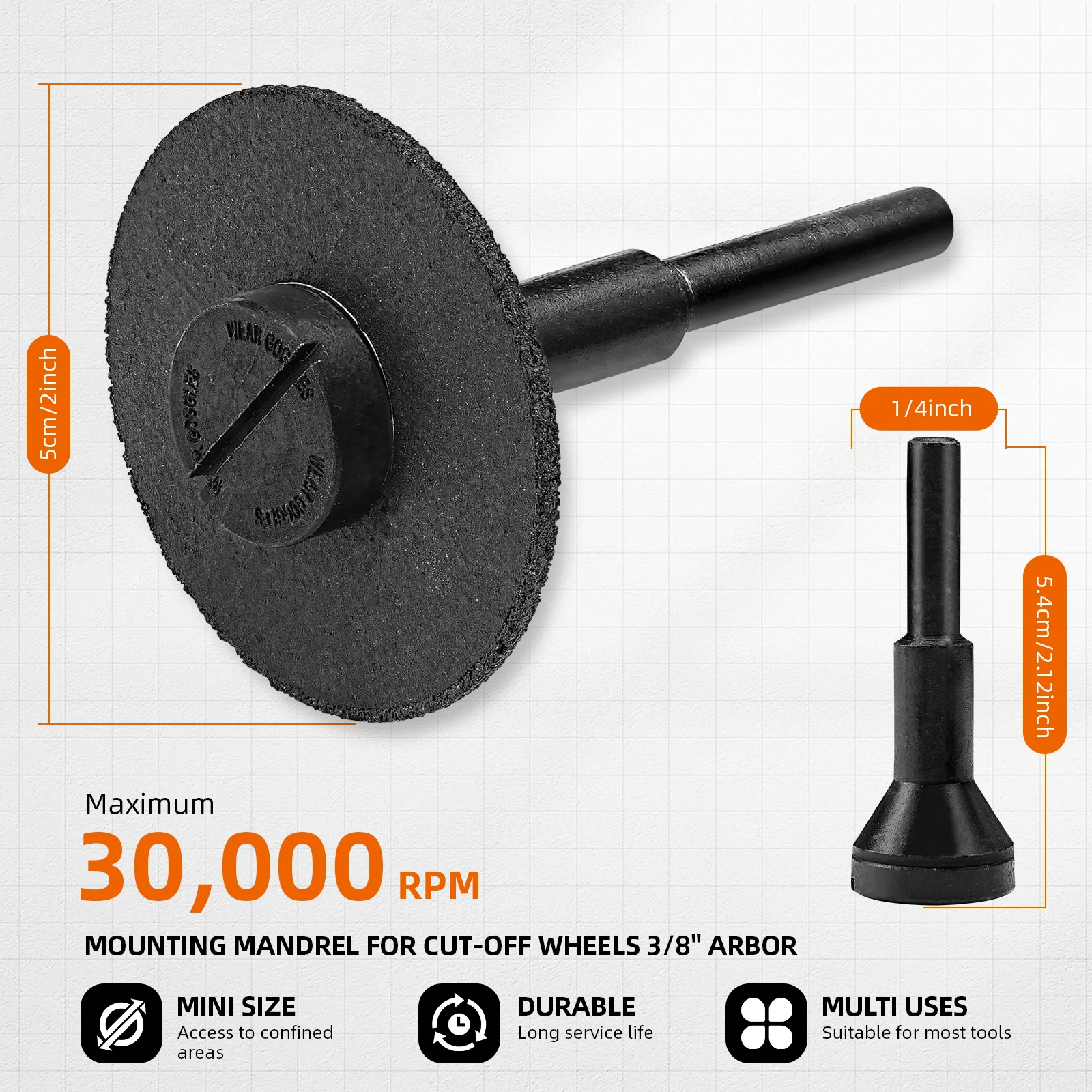 Набор полотен для циркулярных пил 10 шт. 50 мм мини-вращающийся инструмент заточки