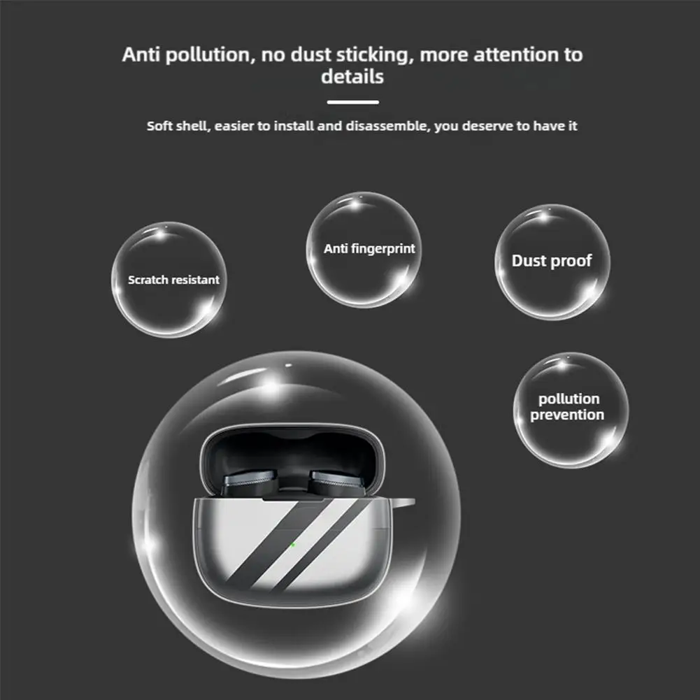 Для B & W Pi8 Pi6 HiFi Bowers Wilki защитный чехол для наушников из ТПУ мягкий силиконовый
