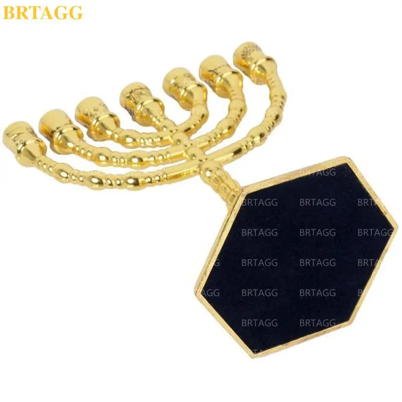 Скидка BRTAGG Menorah, 12 племен Израиля, Менора, храм Jerusма, 7 веток, еврейские подсвечники, подарок на Рождество, святая земля