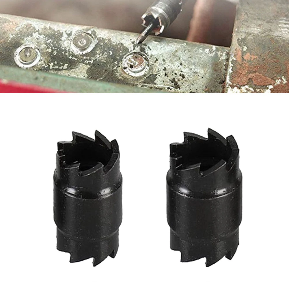 

1 шт. высокоскоростное стальное двухстороннее Сменное лезвие для 3/8 "5/16" вращающегося точечного сварного резака, аксессуары для электроинст...