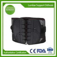 komzer lumbar orthosis for lower back painspine sport back braceadjustable compressionpulley system and lumbar supports lso%ef%bc%89