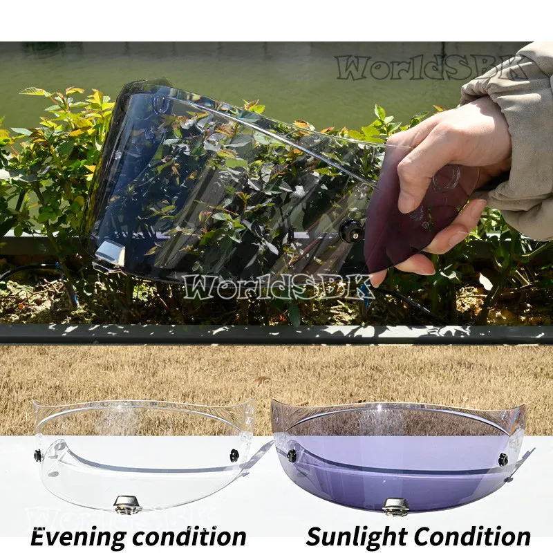 

Фотохромный козырек для HJC RPHA 11 PRO RPHA 70 ST HJ-26, щиток для шлема, защита от ультрафиолета, Casco Moto, лицевой щиток Visera, лобовое стекло