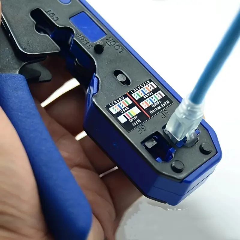 Профессиональный набор инструментов для обжима RJ45 складные плоскогубцы